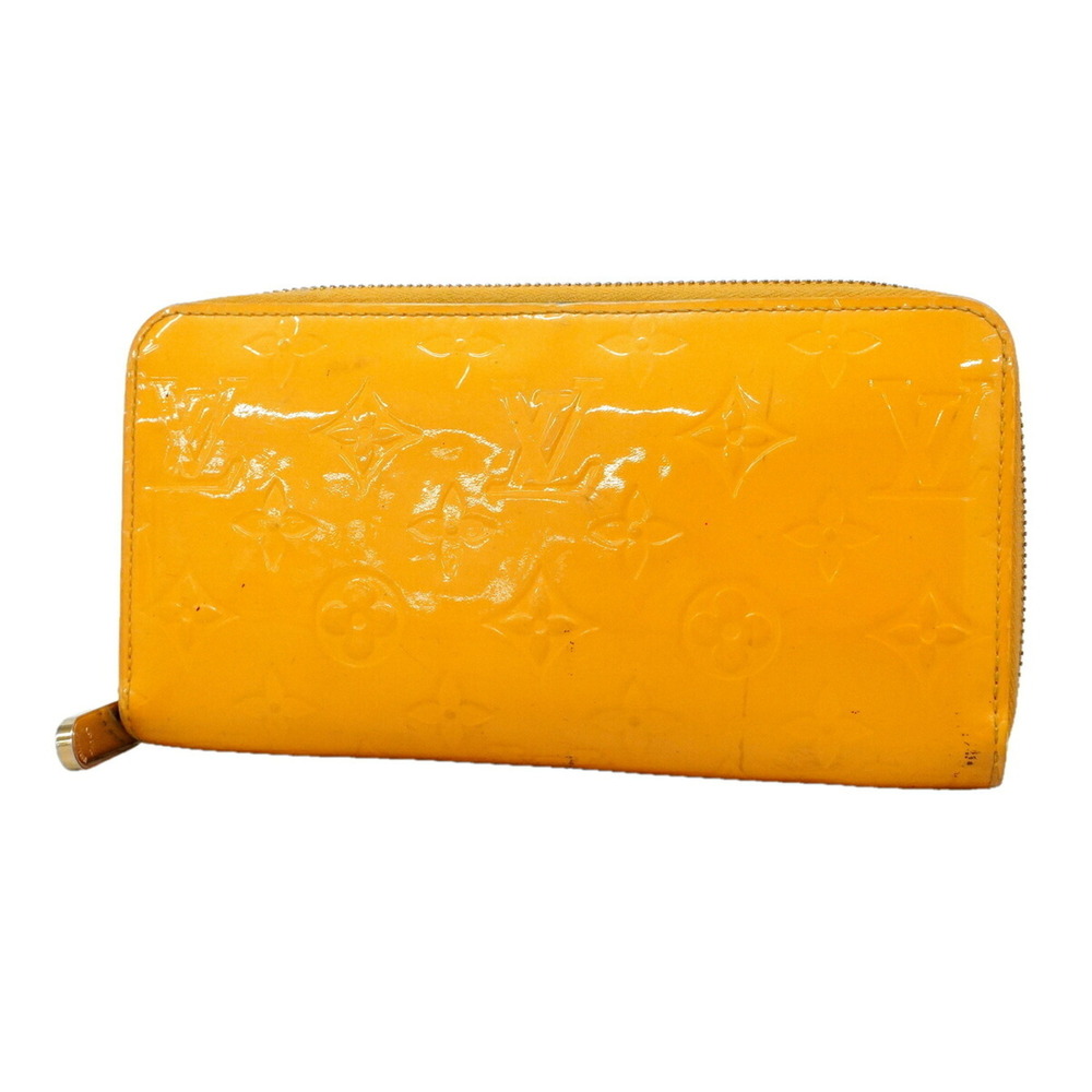 Louis Vuitton Vernis Zippy Wallet M91733 Jaune Passion (Women's) P3485273